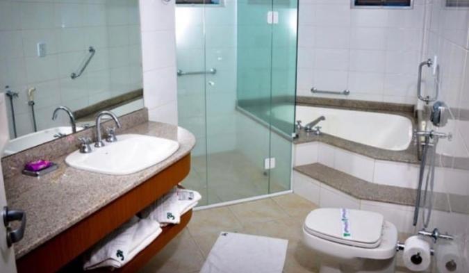 Flats Termais Em Condominio Apart Hotel De Aguas Termais Gravatal Dış mekan fotoğraf